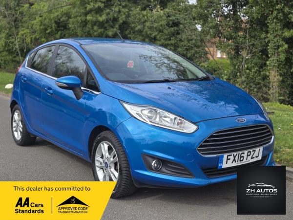 Ford Fiesta 1.0T EcoBoost Zetec Hatchback 5dr Petrol Manual Euro 6 (s/s) (100 ps)