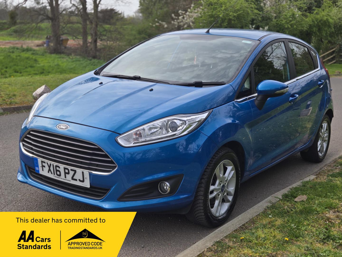 Ford Fiesta 1.0T EcoBoost Zetec Hatchback 5dr Petrol Manual Euro 6 (s/s) (100 ps)