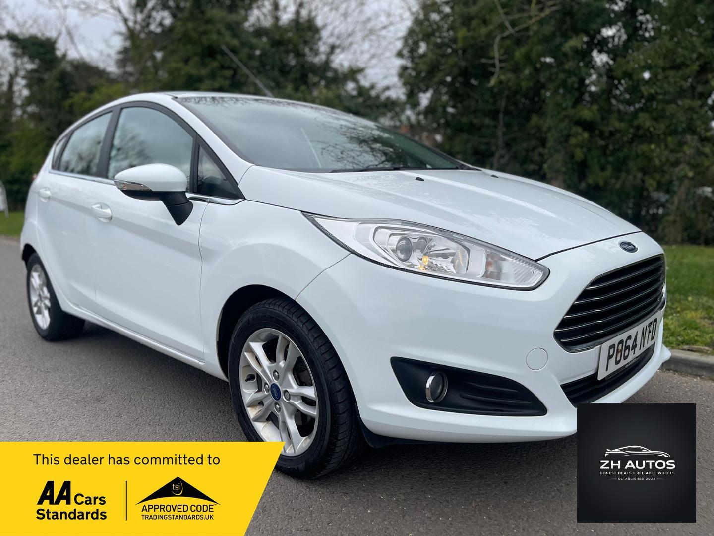 Ford Fiesta 1.0T EcoBoost Zetec Hatchback 5dr Petrol Manual Euro 5 (s/s) (100 ps)