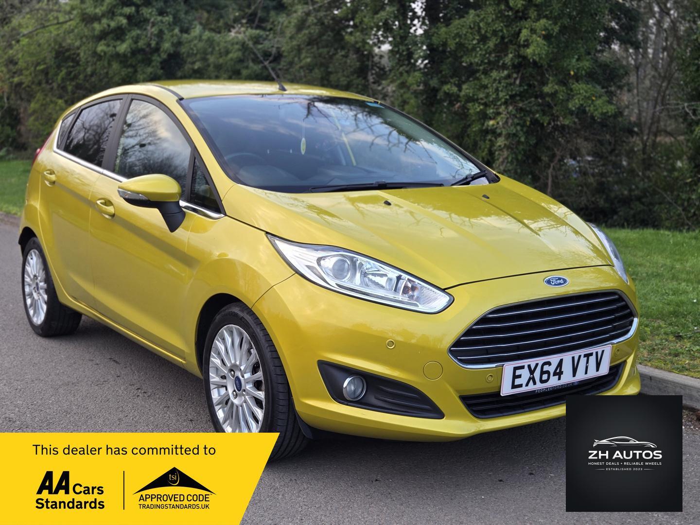 Ford Fiesta 1.0 Titanium Hatchback 5dr Petrol Manual Euro 5 (s/s) (80 ps)