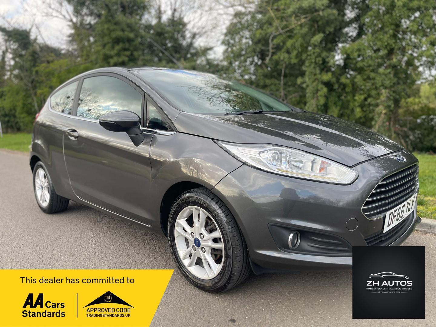 Ford Fiesta 1.0T EcoBoost Zetec Hatchback 3dr Petrol Manual Euro 6 (s/s) (100 ps)