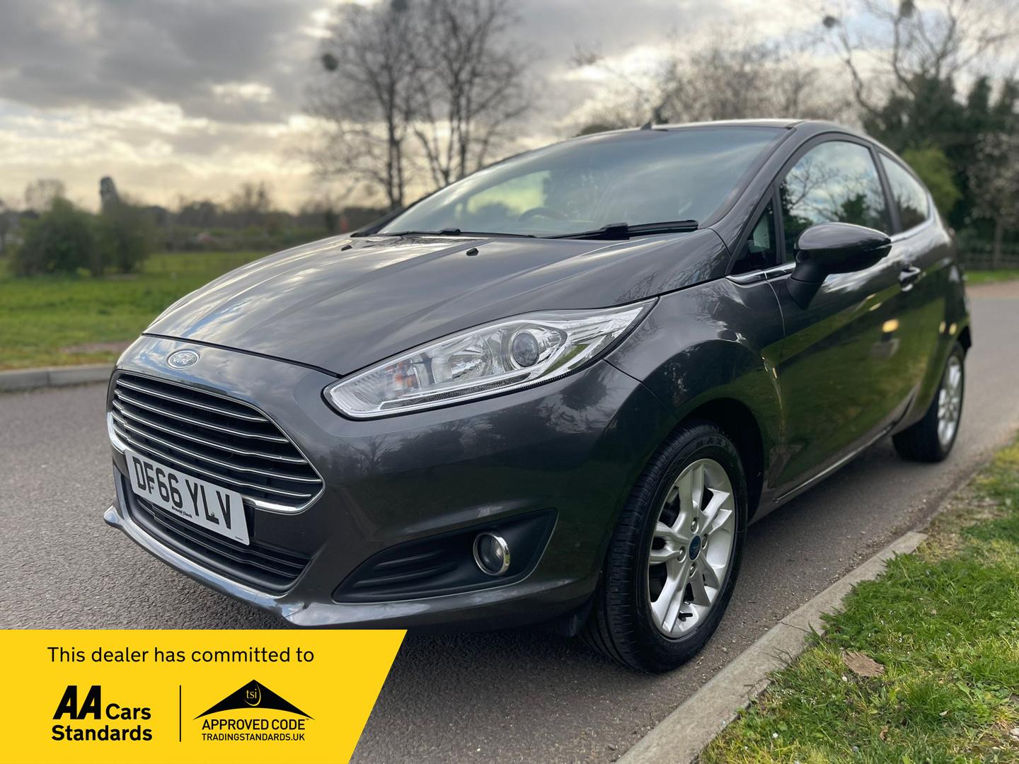 Ford Fiesta 1.0T EcoBoost Zetec Hatchback 3dr Petrol Manual Euro 6 (s/s) (100 ps)