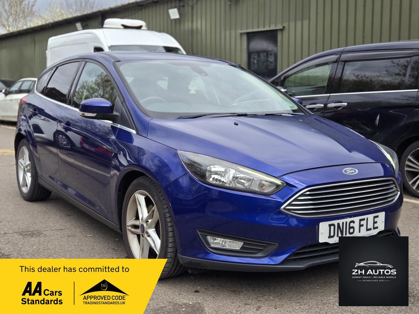 Ford Focus 1.0T EcoBoost Zetec Hatchback 5dr Petrol Manual Euro 6 (s/s) (100 ps)